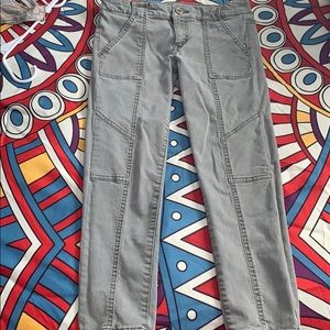 American eagle army green cropped jegging